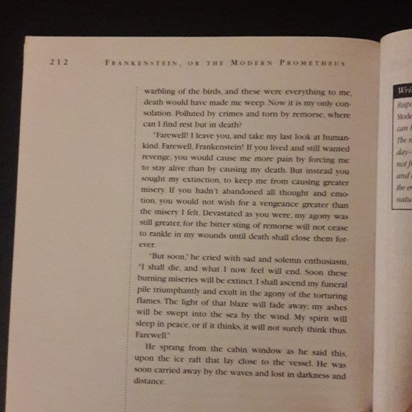 Frankenstein Book, Good condition - Picture 3 of 3